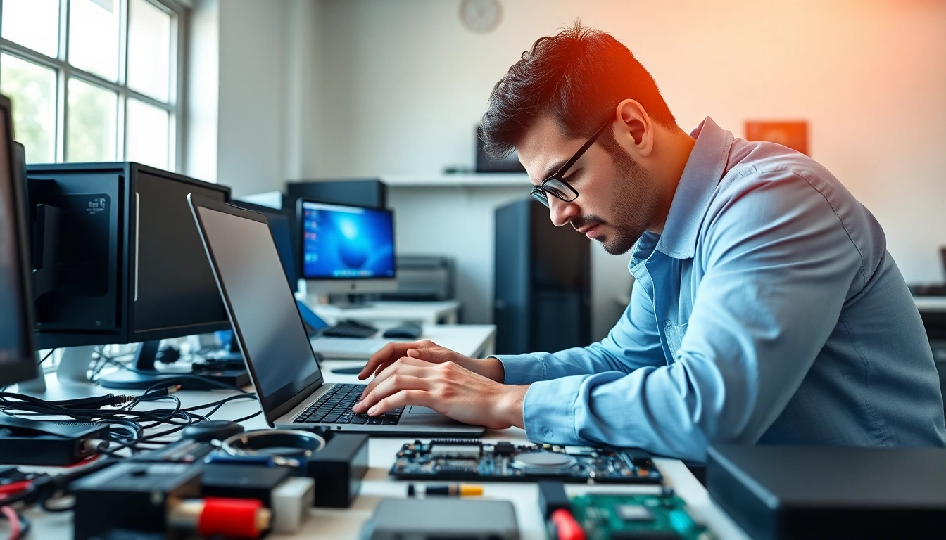 Riparazione computer settimo torinese da un tecnico esperto in un moderno laboratorio