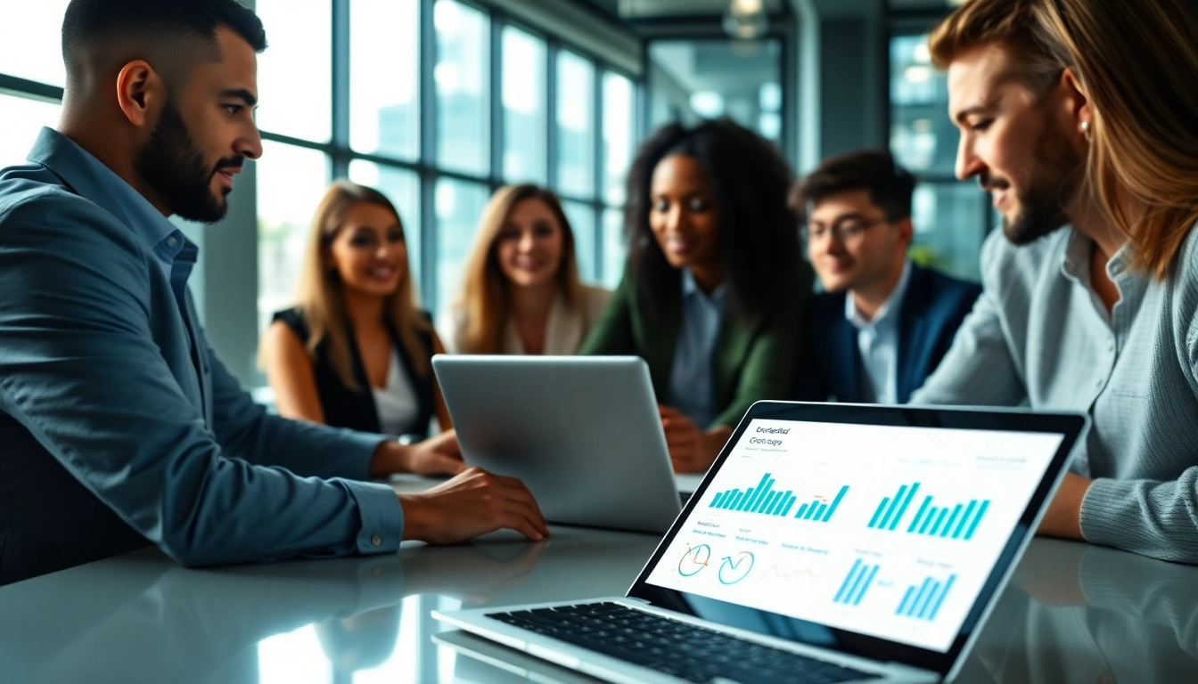 Analyze competitor pricing effectively with a modern team at work.