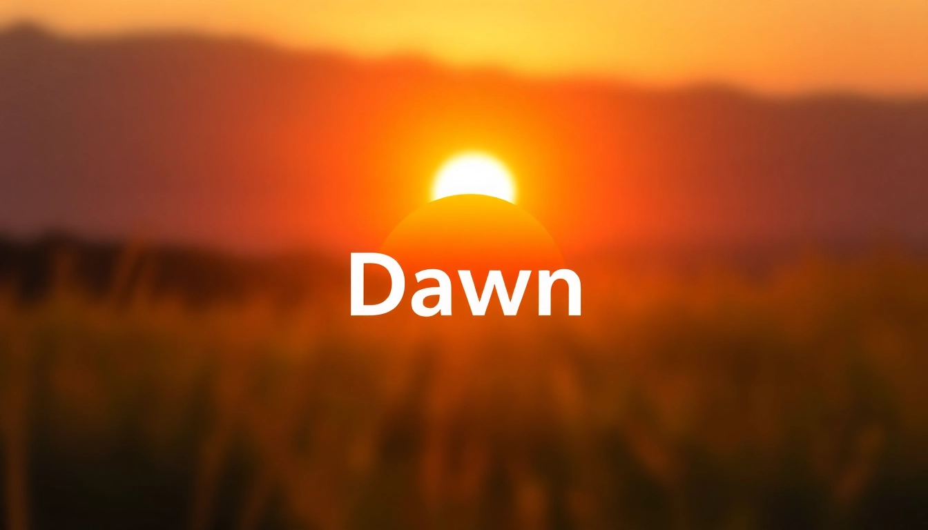 Engage with the dawn logo design featuring an elegant sunrise and vibrant colors, symbolizing freshness.