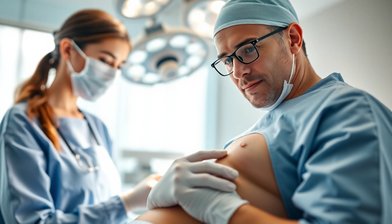 Schönheitschirurgie Braunschweig zeigt professionelle Behandlung in einem modernen Kliniksetting.